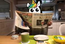 Wurstblatt-Zeitungsteilerei