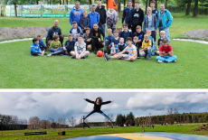 Jetzt gehts beim Soccergolf endgültig hoch hinaus!