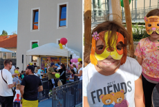 Kunterbuntes Kindervergnügen im Hegelquartier