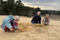 Von der Burg Storkow zur Binnendüne und zur Malerkiefer