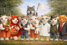 Der Wolf und die 7 Weißlein