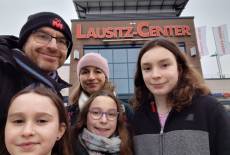 lausebande unterwegs: Familienshopping im Lausitz-Center