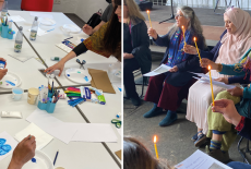 Ein buntes Häuschen auf großer Tour