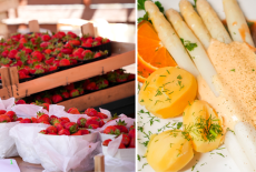 Sommerglück zwischen Spargel und Himbeeren